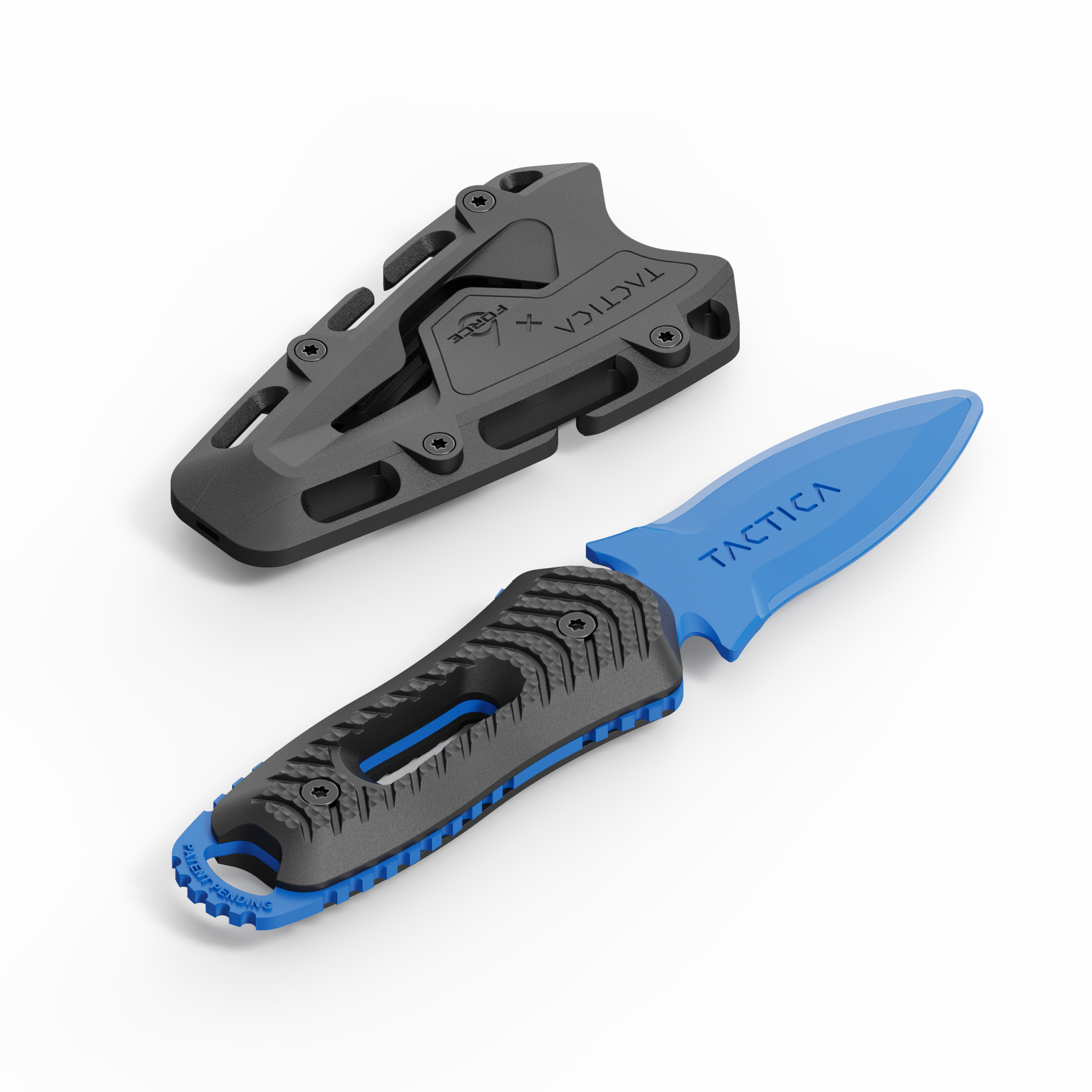 TACTICA Training Knife, K.220 (Blue) - Image 3